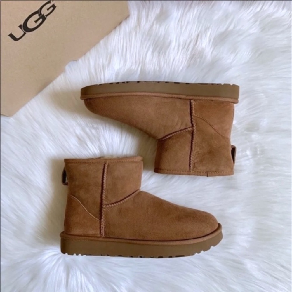 UGG Chestnut Classic Mini II Boots - Picture 2 of 7